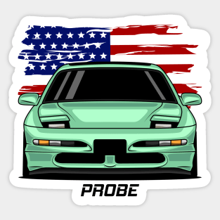 Front Probe Green Sticker